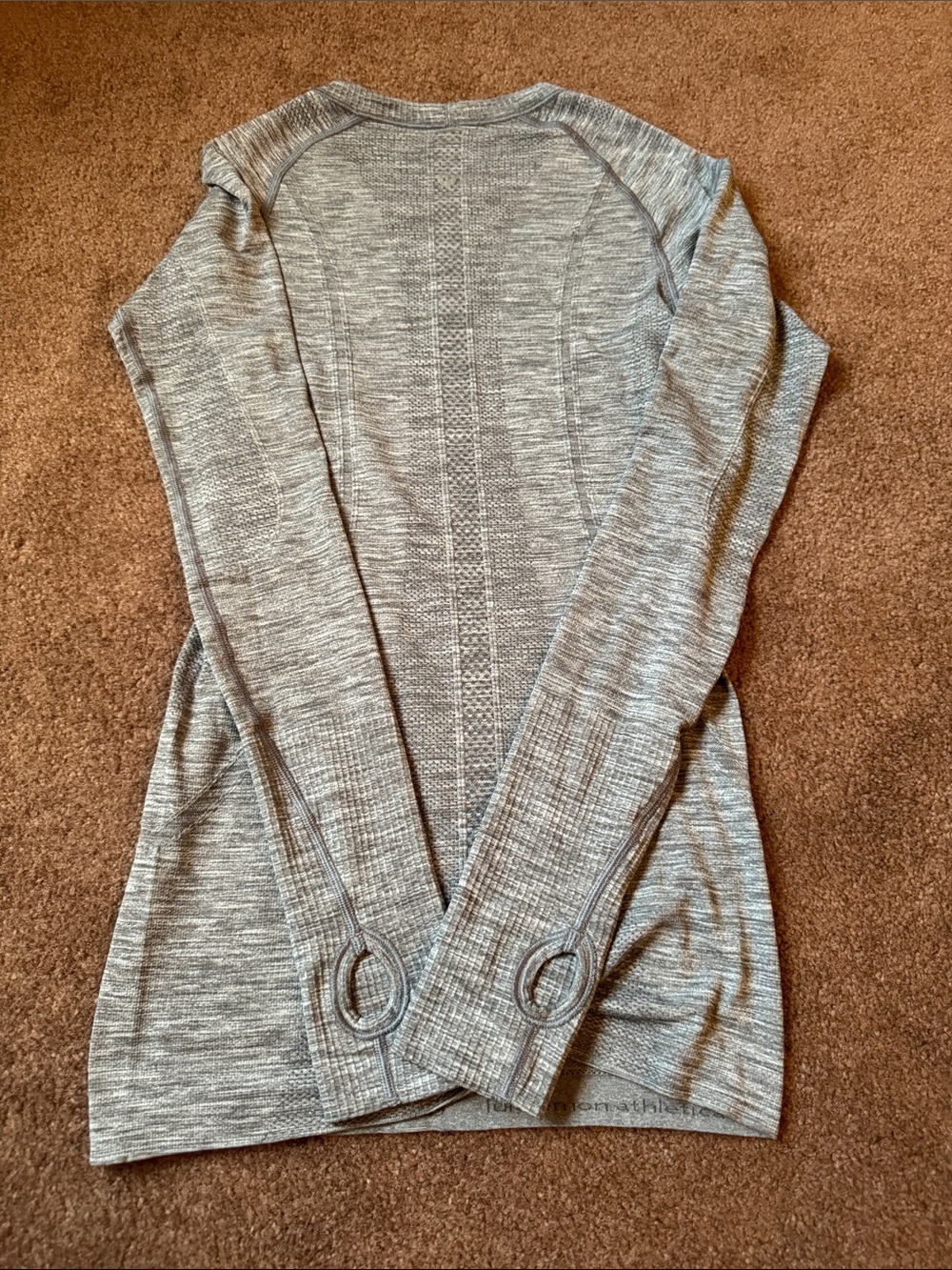 Lululemon Light Gray Women's long sleeve